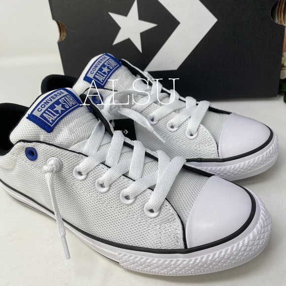 Converse Ctas Canvas Low Top Street Slip White k/W - Picture 6 of 8